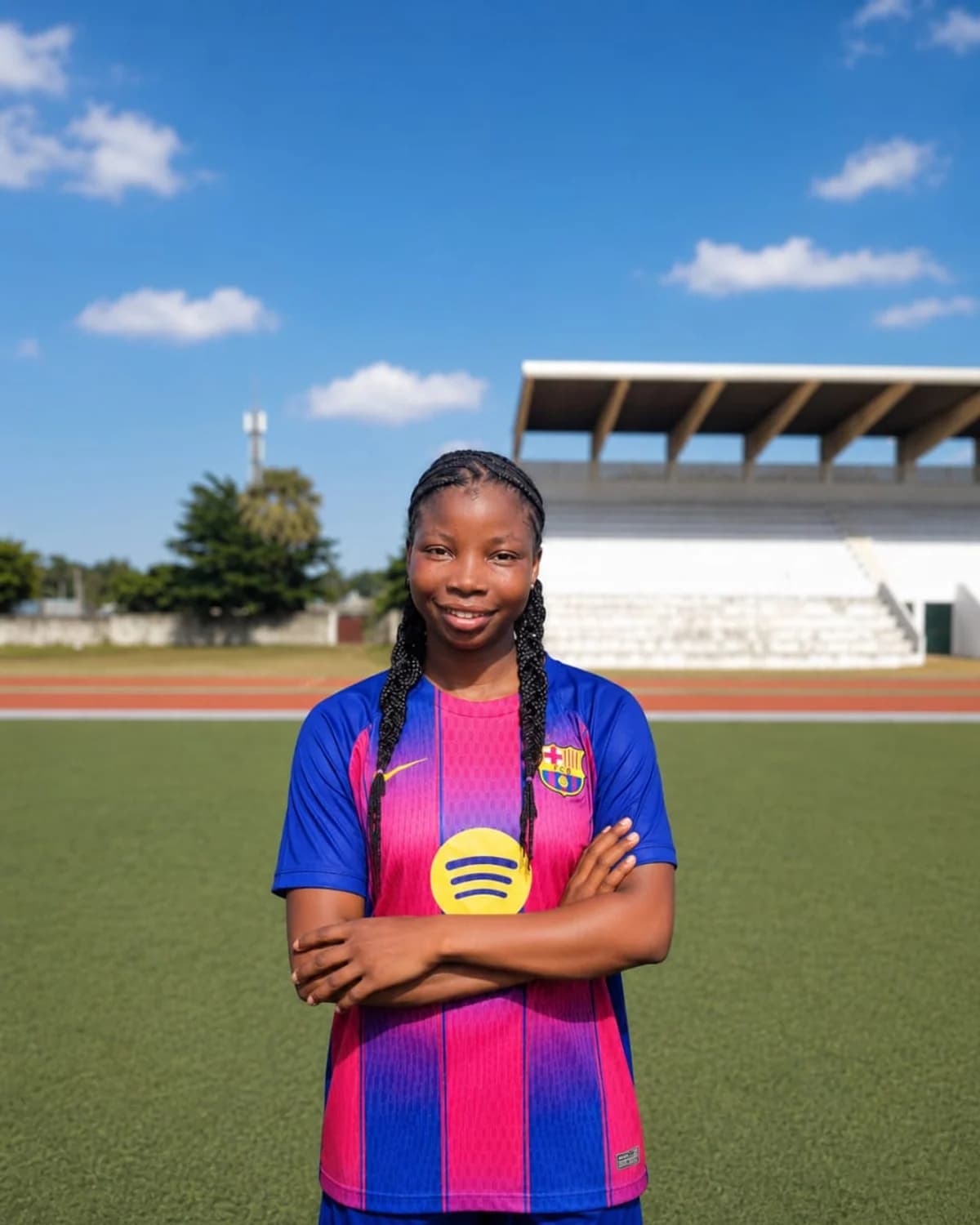 Portrait de Bernadette AWOKOU