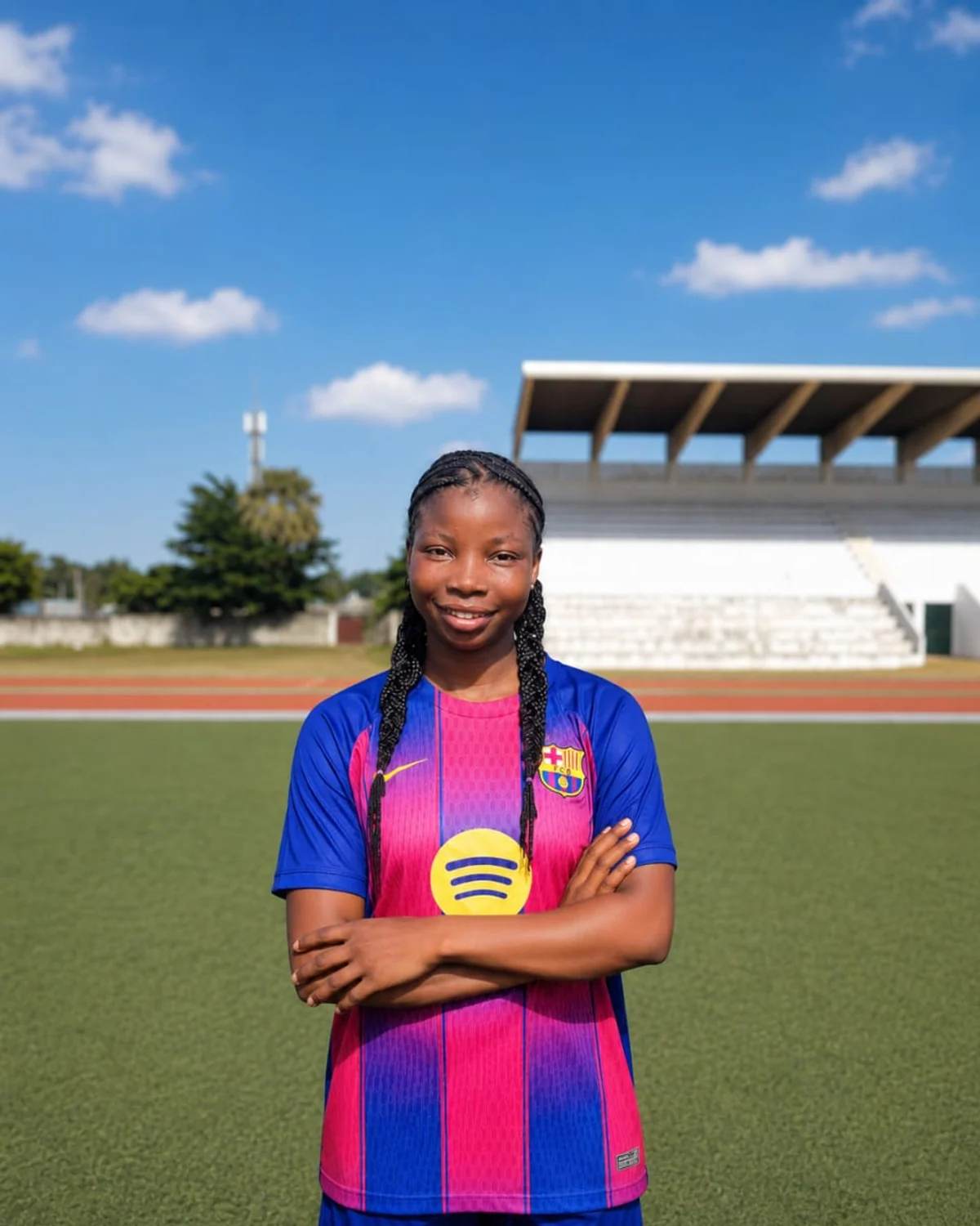 Portrait de Bernadette AWOKOU